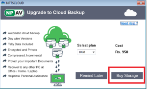 How to Upgrade to Cloud Backup? - Product Documentation
